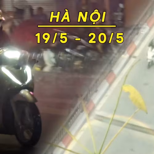 Dự báo thời tiết Hà Nội (19 - 20/5): Mưa dông cục bộ xen kẽ nắng oi
