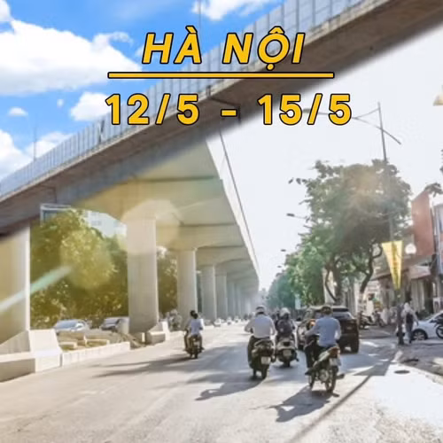 Bản tin thời tiết Hà Nội (12 - 15/5): Trời giảm mưa, nền nhiệt tăng dần