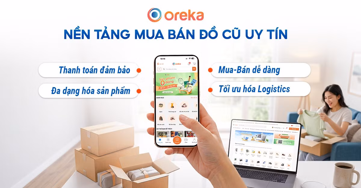 Oreka định hình lại cuộc chơi Re-commerce bằng giải pháp công nghệ
