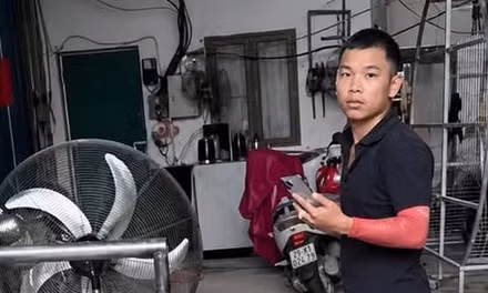 Đối tượng Nguyễn Văn Hợi (biệt danh "Khánh Sky").