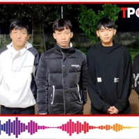 HÌNH SỰ: Nhóm thanh niên dùng dao cướp thú bông và nước ngọt của đoàn lô tô