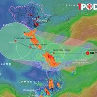 ĐIỂM TIN 18/9: Áp thấp nhiệt đới gây mưa lớn, có nơi trên 500mm