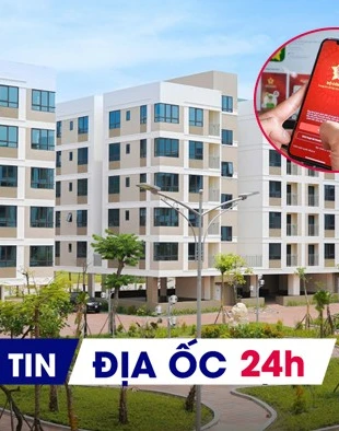 Địa ốc 24H: Sổ đỏ đã được tích hợp trên VNeID; Thêm gần 1.000 căn NƠXH cho lực lượng vũ trang tại Hà Nội