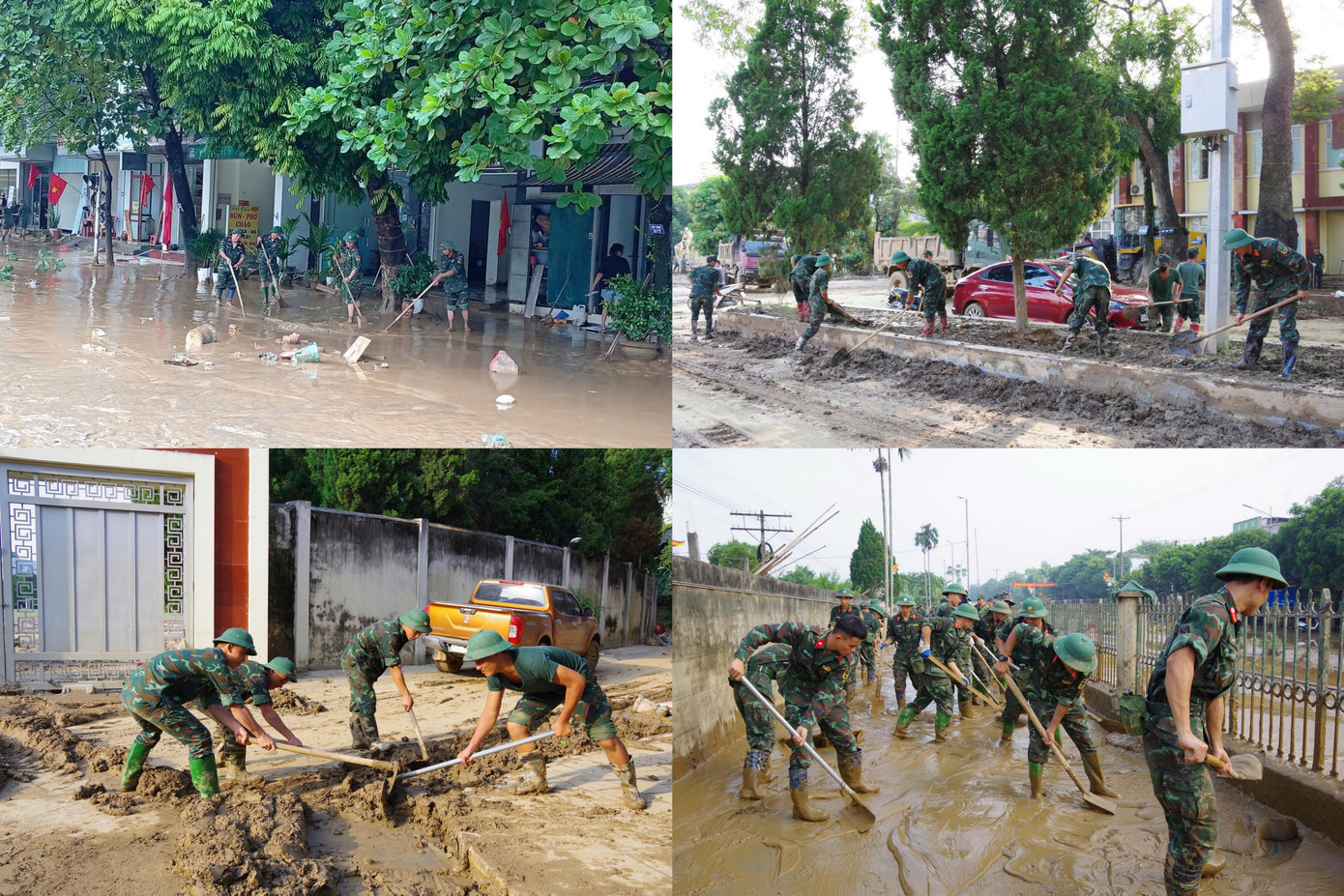 Những ngày qua, cán bộ, chiến sĩ các đơn vị của Bộ CHQS tỉnh Lào Cai đã tích cực hỗ trợ địa phương khắc phục những vị trí sạt lở; giải toả giao thông thông thoáng; tổng dọn vệ sinh môi trường, giúp bà con địa phương sớm ổn định cuộc sống lao-cai-6.jpg