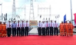 EVNSPC gắn biển hai công trình điện 110kV chào mừng Đại hội Đảng bộ EVN
