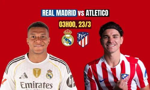 Nhận định Real Madrid vs Atletico, 3h00 ngày 23/3: Derby rực lửa
