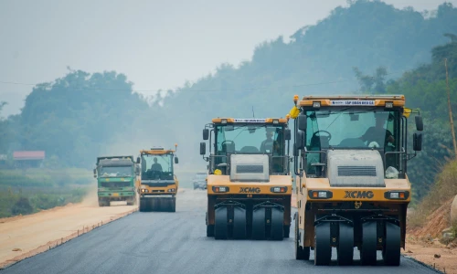 Rốt ráo thi công cao tốc Đồng Đăng - Lạng Sơn suốt ngày đêm