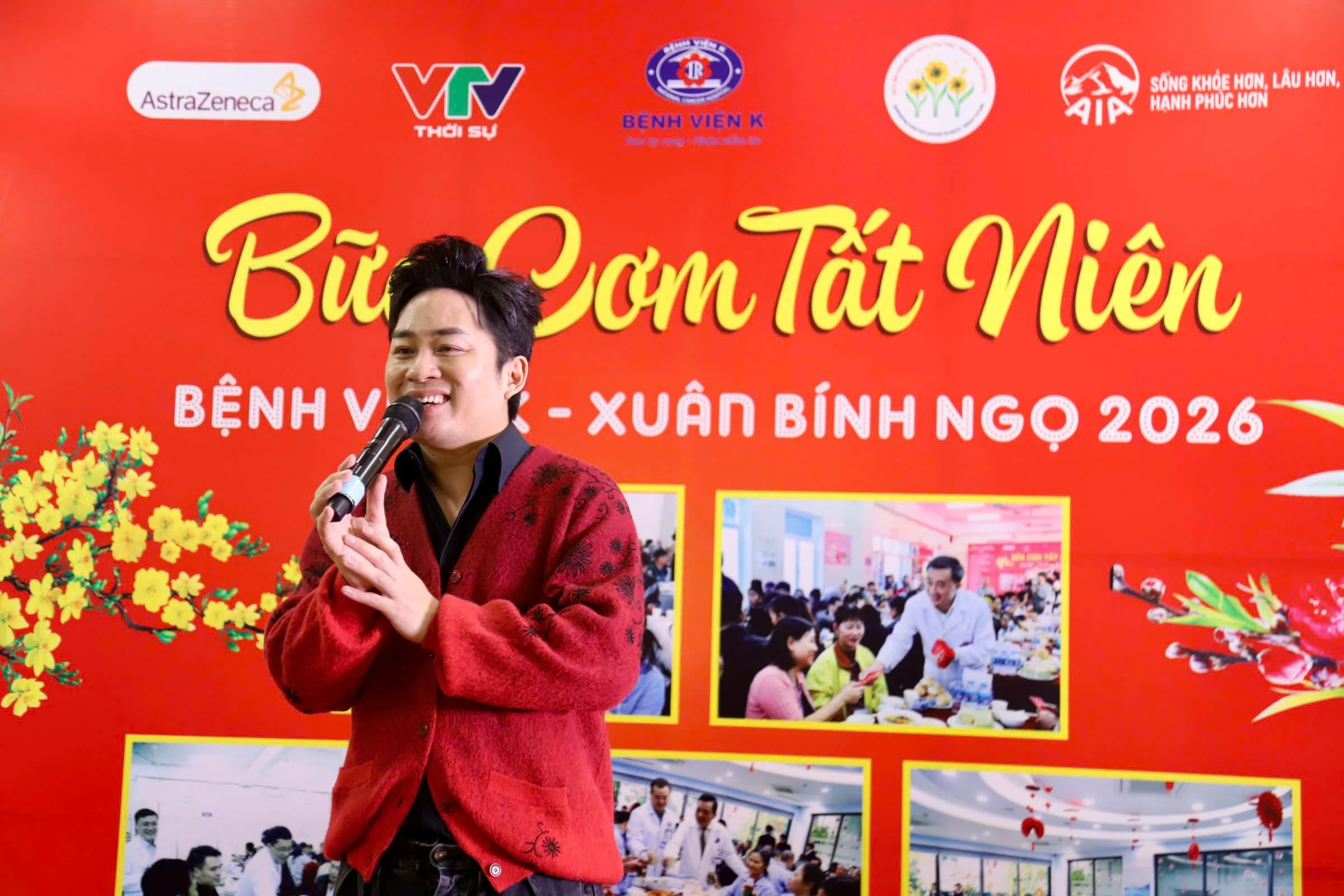 Bệnh viện K tổ chức Cơm Tất niên và Chuyến xe yêu thương cho bệnh nhân ung thư