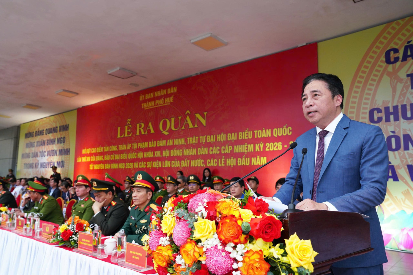 Chủ tịch UBND TP. Huế Nguyễn Khắc Toàn yêu cầu đảm bảo tuyệt đối an toàn các sự kiện lớn trên địa bàn thành phố, giữ vững an ninh trật tự cho năm bản lề 2026.