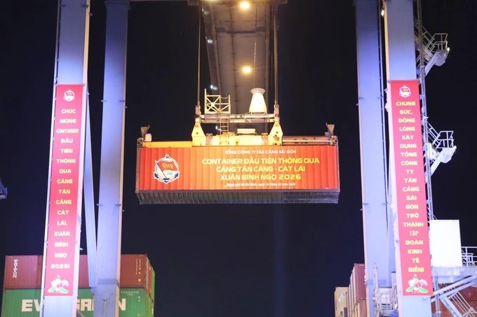 Tân Cảng Sài Gòn phát lệnh đầu xuân 2026, khẳng định vị thế logistics quốc gia