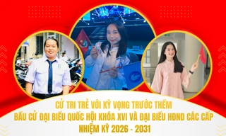 Cử tri trẻ với kỳ vọng trước thềm bầu cử đại biểu Quốc hội khóa XVI và đại biểu HĐND các cấp nhiệm kỳ 2026 - 2031