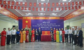 Khai mạc bầu cử đại biểu Quốc hội khóa XVI và đại biểu HĐND các cấp nhiệm kỳ 2026-2031 tại Trường ĐH Thủy lợi