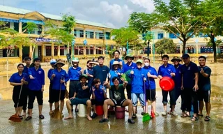 Tuổi trẻ Bách khoa xung kích, hỗ trợ khắc phục hậu quả sau mưa lũ