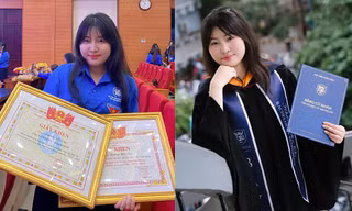 Nữ sinh Ngân hàng tốt nghiệp Xuất sắc, chinh phục danh hiệu 'Sinh viên 5 tốt' cấp Trung ương