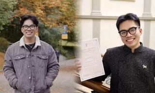 Hoa sen nở từ bùn: Triết lý sống phía sau học bổng chính phủ của một giáo viên trẻ