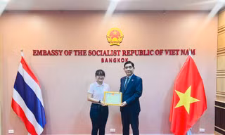 Từ thủ khoa Sư phạm đến tiến sĩ quốc tế: Hành trình bền bỉ của nhà khoa học trẻ Việt tại Thái Lan