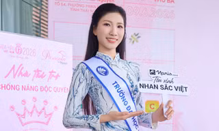 Nữ sinh cao 1m76 của Trường Đại học Khoa học (Đại học Thái Nguyên) nuôi giấc mơ tỏa sáng trên sân khấu sắc đẹp