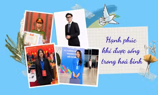 Hạnh phúc khi được sống trong hoà bình