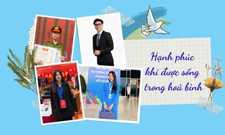 Hạnh phúc khi được sống trong hoà bình