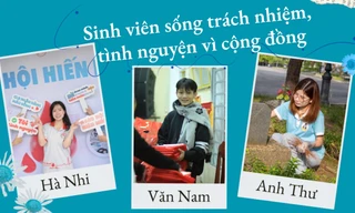 Sinh viên sống trách nhiệm, tình nguyện vì cộng đồng