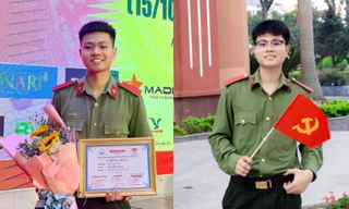 Ngọn lửa học tập và cống hiến của nam sinh viên 5 tốt Học viện An ninh nhân dân