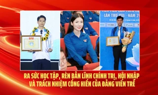 Ra sức học tập, rèn bản lĩnh chính trị, hội nhập và trách nhiệm cống hiến của đảng viên trẻ