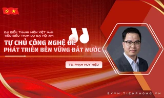 Đại biểu thanh niên Việt Nam tiêu biểu tham dự Đại hội XIV: Tự chủ công nghệ để phát triển bền vững đất nước