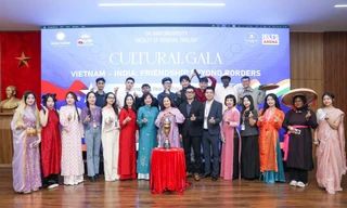 Khoa Du lịch Trường Đại học Đại Nam chinh phục Giải Nhì tại Chung kết Cultural Gala Việt Nam - Ấn Độ
