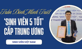 Trần Đình Minh Triết: sinh viên UFLS hai lần đạt danh hiệu ‘Sinh viên 5 tốt’ cấp Trung ương