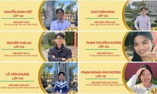 Trường THPT Thanh Hà giành 55 giải học sinh giỏi cấp thành phố, trong đó có 6 giải Nhất