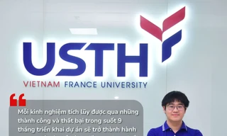 Dự án 'ẵm trọn' bộ ba giải thưởng ấn tượng của chàng trai ngành Kỹ thuật Hàng không 