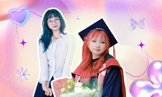 Thủ khoa ngành Nhật Bản học VJU và sở thích đổi màu tóc