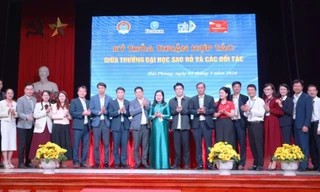 Trường Đại học Sao Đỏ ký kết hợp tác đào tạo với các doanh nghiệp