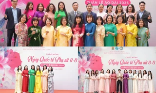 Gia đình AOF trong ngày hội áo dài.