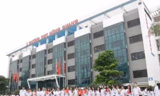 Trường THPT Hồng Quang (Hải Phòng) tham gia cuộc thi Hùng biện tiếng Anh liên trường Unlock The IELTS 2025