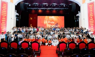 Bản giao hưởng thanh xuân của tân sinh viên Khoa Kế toán – Kiểm toán Trường Đại học Kinh tế - ĐHQGHN