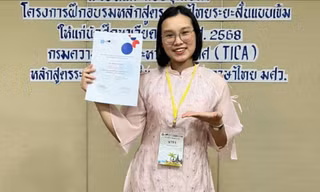 Nữ Đảng viên ULIS là sinh viên 5 tốt, đạt học bổng du học Thái Lan 