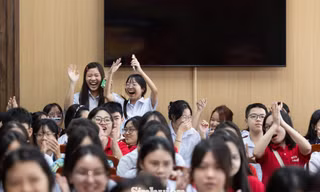 THPT Hồng Quang (Hải Phòng) là điểm dừng chân cuối cùng của vòng sơ loại Unlock The IELTS 2025