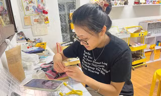 Khi workshop thủ công trở thành ‘điểm hẹn’ sáng tạo của sinh viên