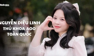 Nguyễn Diệu Linh - Thủ khoa khối A00 toàn quốc quê Hưng Yên : 'Ngoại thương là ước mơ của em từ năm lớp 10'