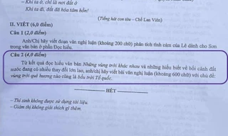 'Vùng trời quê hương nào cũng là bầu trời Tổ quốc': Những bài viết 9,5 điểm chinh phục trái tim giám khảo