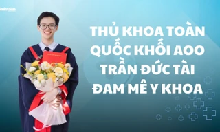 Chân dung Thủ khoa toàn quốc khối B00 Trần Đức Tài: Giấc mơ Y khoa và hành trình chinh phục điểm tuyệt đối 30/30