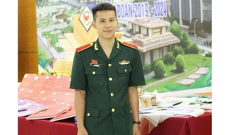 Nam sinh viên người Tày và chặng đường theo đuổi ước mơ màu xanh áo lính