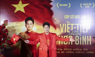 Ca sĩ Tùng Dương thổi bùng khí thế yêu nước với MV 'Viết tiếp câu chuyện hòa bình'