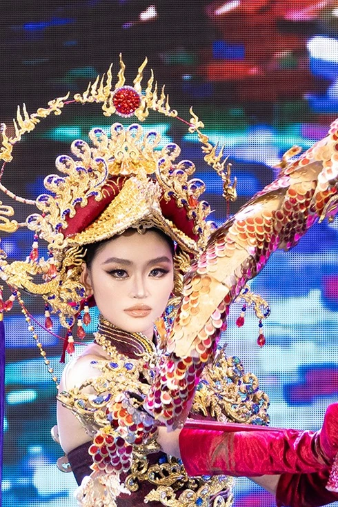 Tôn vinh nghệ thuật múa rối nước Việt Nam tại Miss Grand International