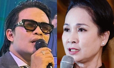 NSND Lan Hương khóc trong đêm nhạc Dương Trường Giang