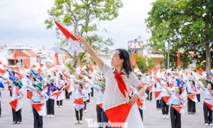 Nhiều hoạt động sôi nổi tại Trại huấn luyện kỹ năng, nghiệp vụ công tác Đội