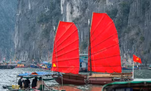 Sắp có tour du lịch thuyền buồm ba vách ven bờ vịnh Hạ Long