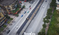Tháo dỡ rào chắn, đường Võ Chí Công khẩn trương hoàn trả mặt bằng