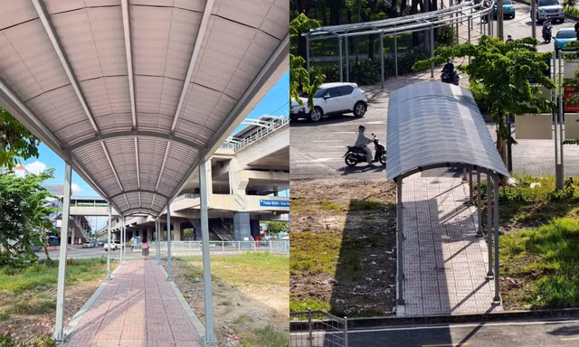 TP.HCM: Chuyển tuyến metro - xe buýt không lo mưa nắng với hệ thống mái che phủ khắp